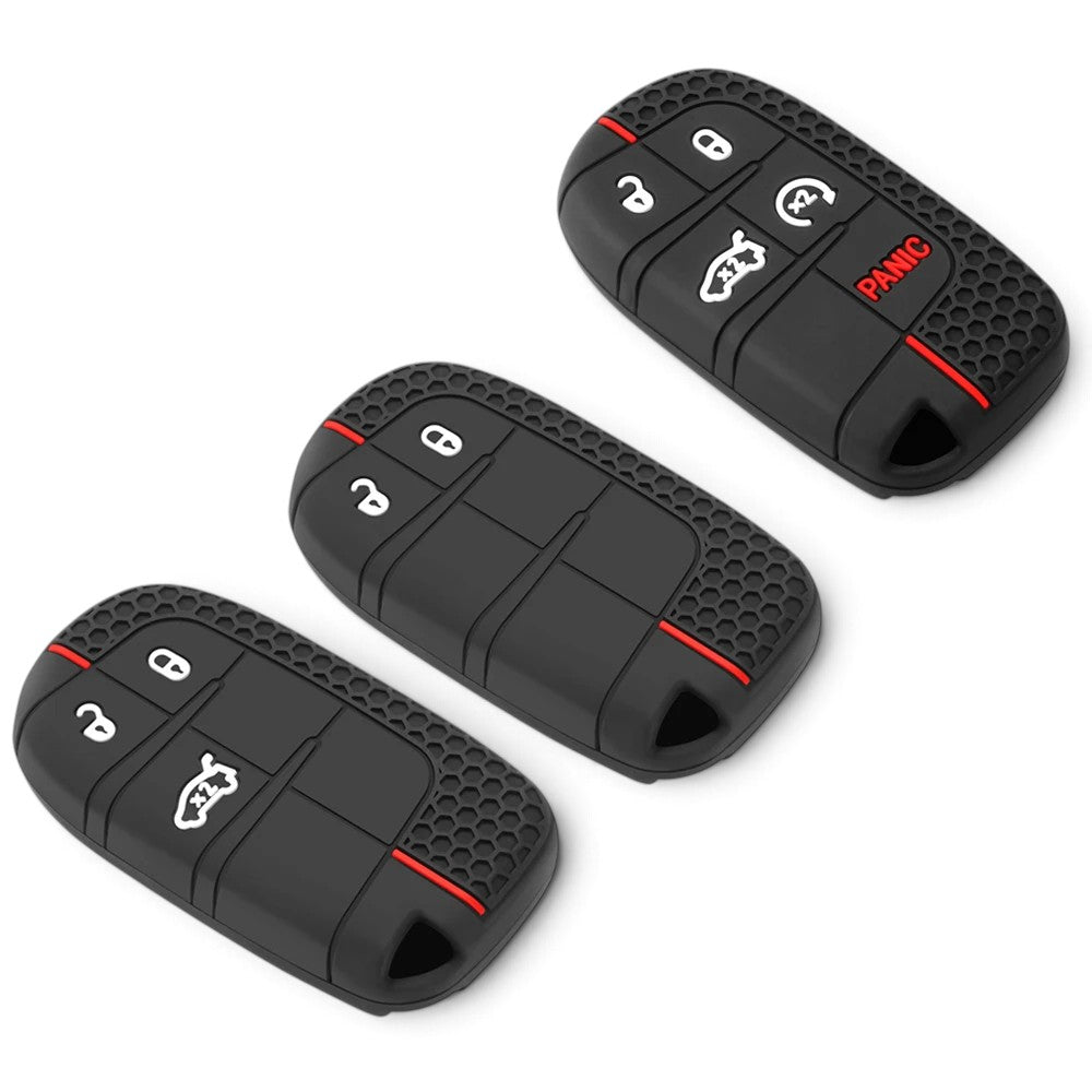 Silicon Dodge Key Case – Protective Key Fob Cover For Dodge RAM Charger Challenger Durango