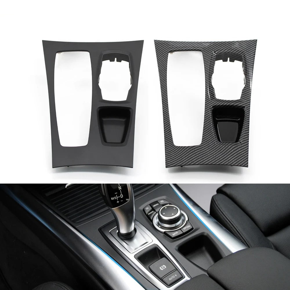 Center Console Shifter Trim Cover For BMW X6 E71 - 2008 to 2014