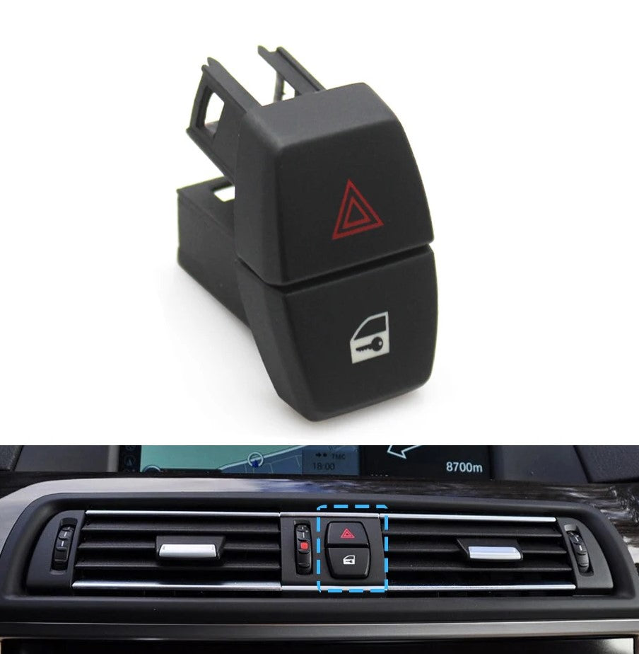 Lock/Unlock & Warning Replacement Buttons For BMW X3 F25 - 2010 to 2017