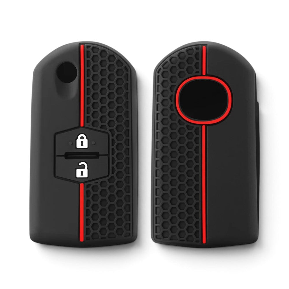 Silicone Mazda Key Case and Key Chain – Protective Key Fob Cover