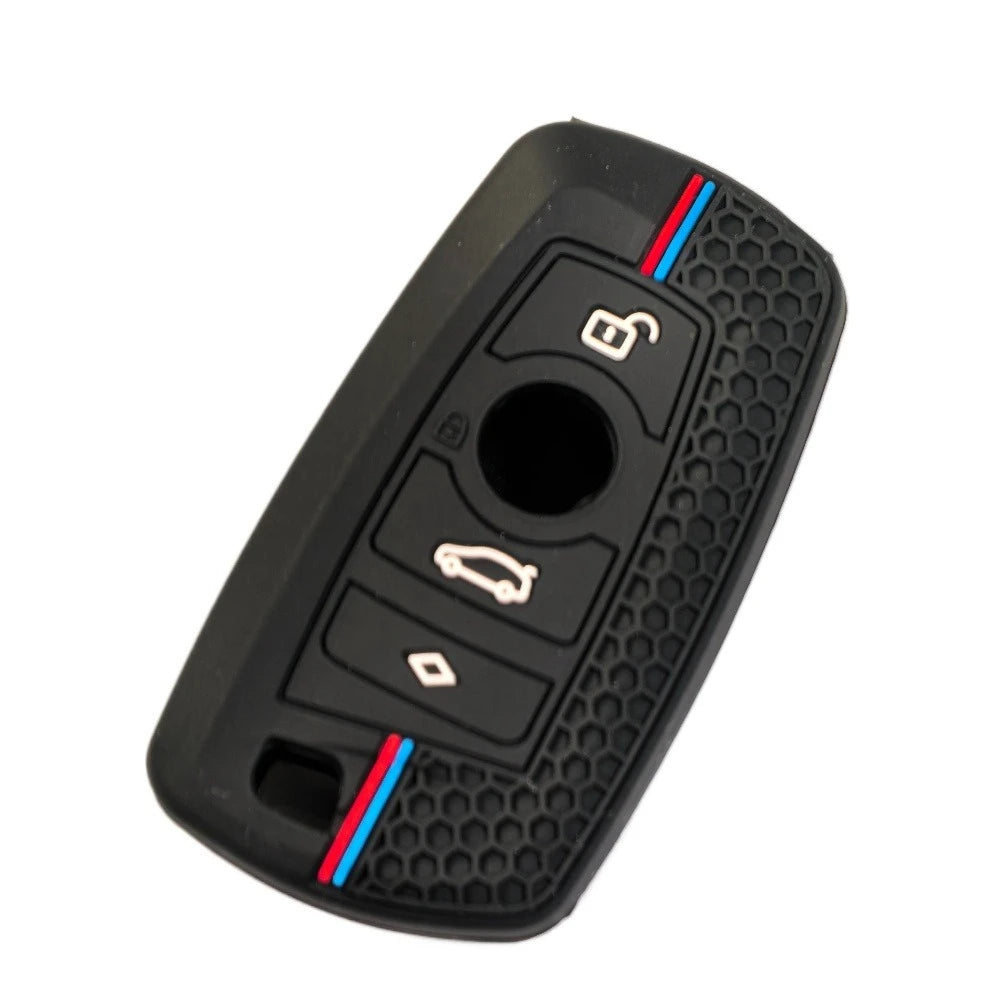 Silicone BMW Key Case & Key Chain – Soft Protective Key Fob Cover