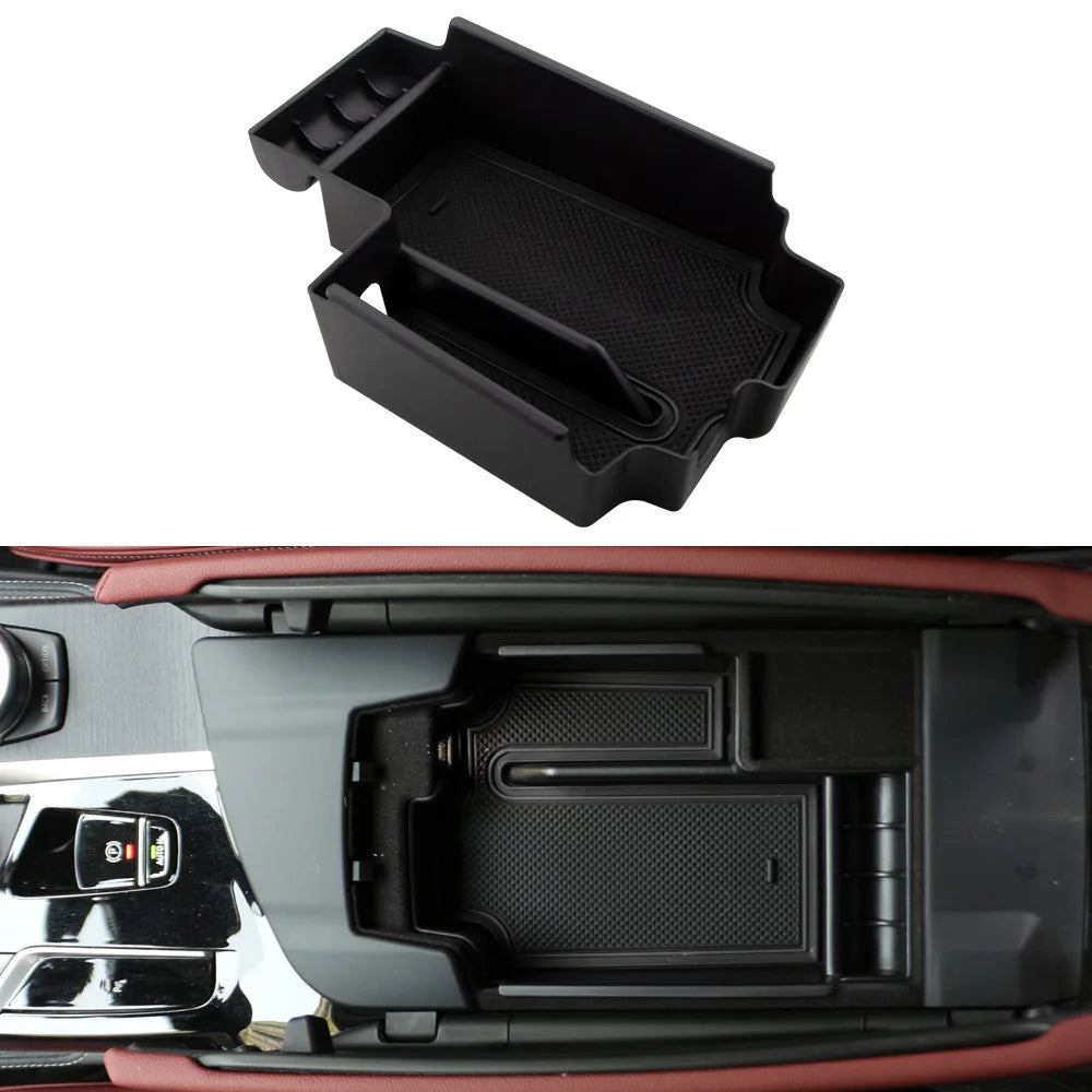 Armrest Glovebox Storage Tray For BMW 5 Series G30 - 2010 to 2017