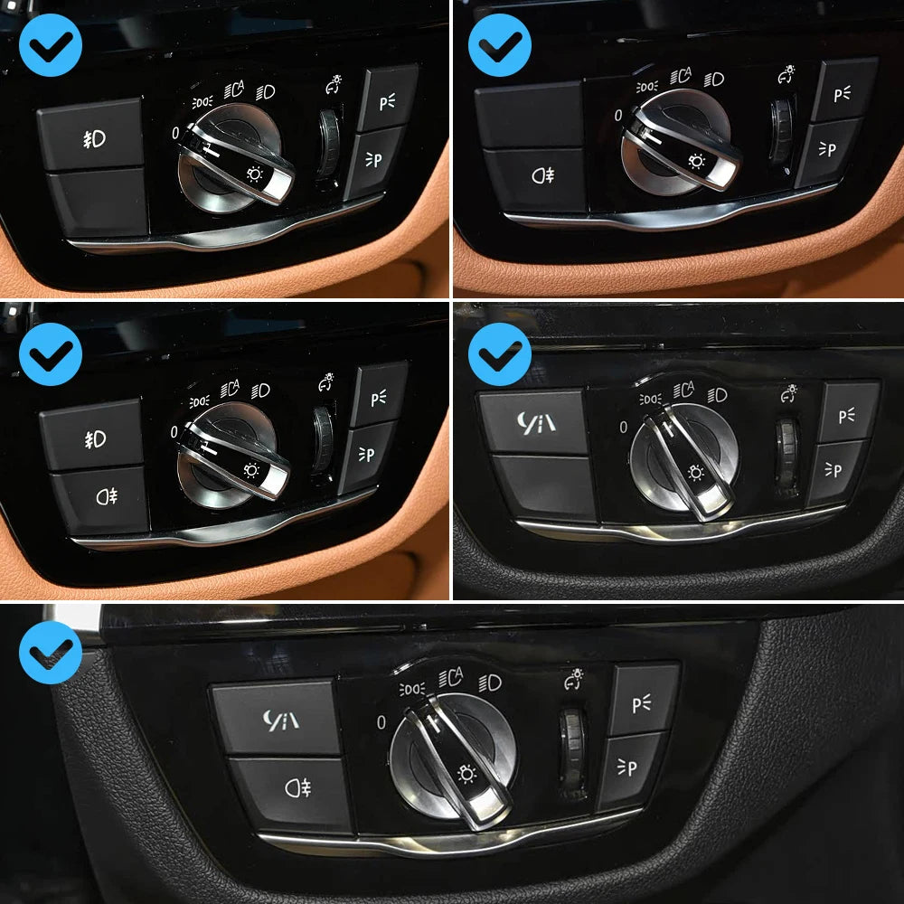 Reparatursatz für Scheinwerfer-Schalterblende passend für BMW 3er E90 E92 - 2006 bis 2012