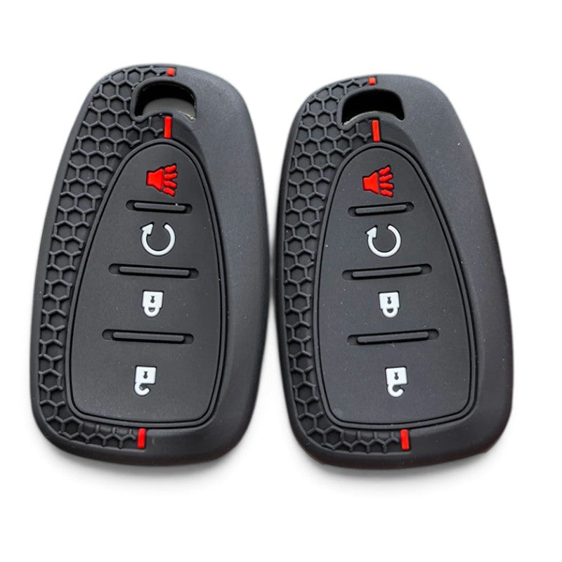 Silicon Chevrolet Key Case – Protective Key Fob Cover For Chevrolet Silverado Camaro Cruze Malibu Tahoe