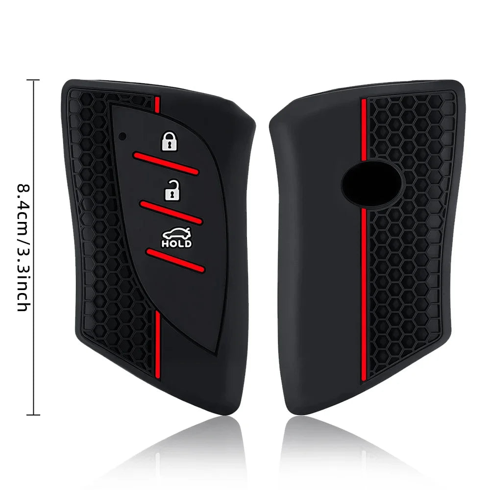Silicone Lexus Key Case and Key Chain – Protective Key Fob Cover Key Cases Euro Premium Parts