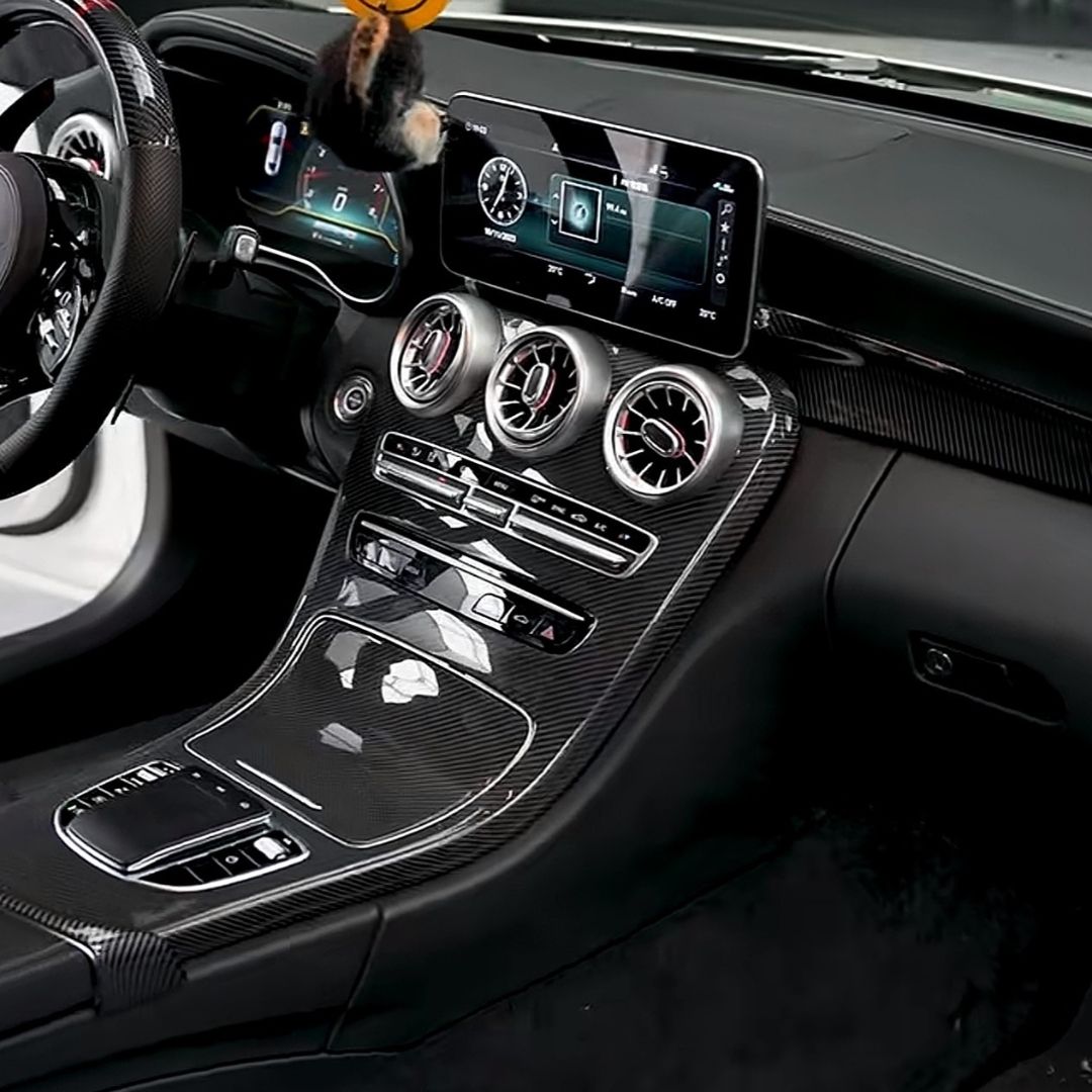 Mercedes GLC W253 Carbon Fiber Interior Trim - 2015 to 2022