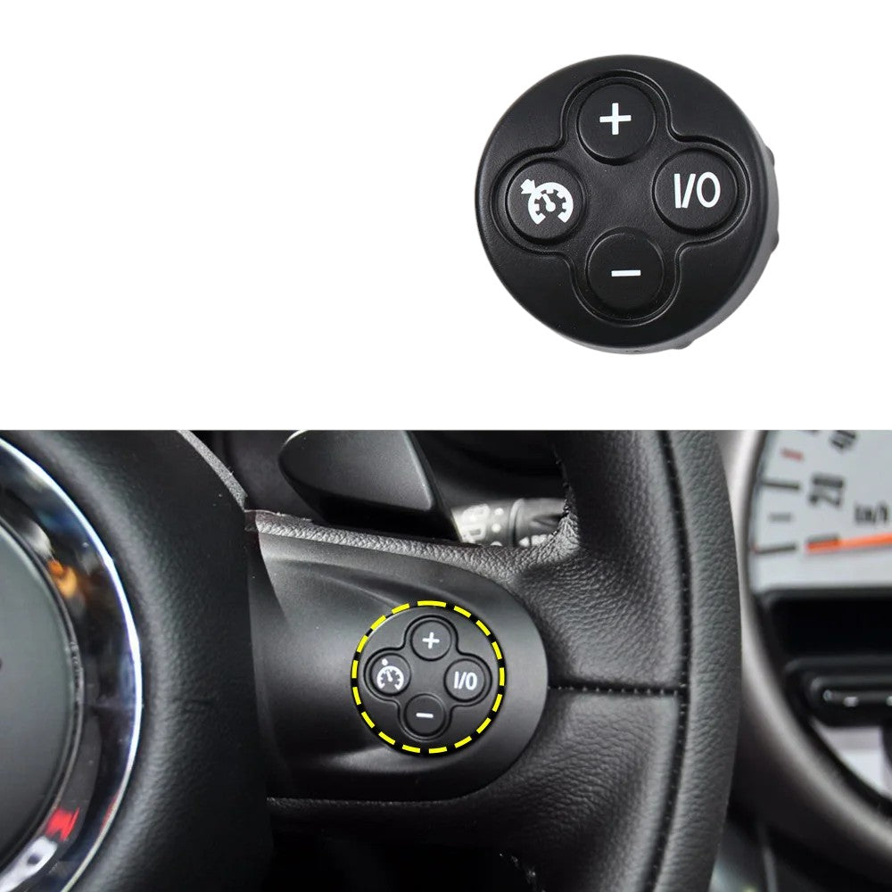 Multifunction Steering Wheel Buttons and Knobs for Mini Cooper R55 R56 R57 R58 R59 R60 - 2007 to 2015 Euro Premium Parts Right - Model C
