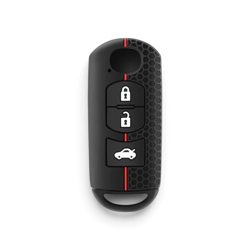 Silicone Mazda Key Case and Key Chain – Protective Key Fob Cover