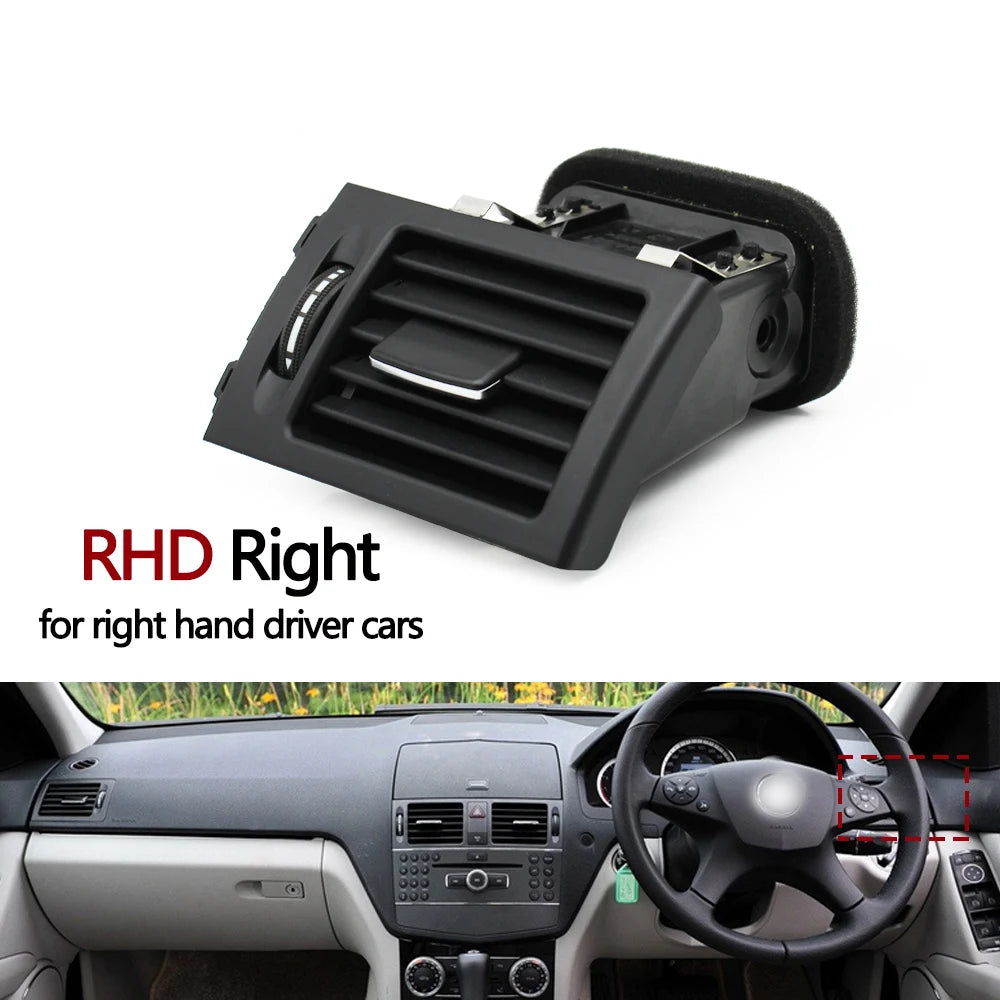 Replacement Air Vents For Mercedes C-Class W204 - 2007 to 2014 Euro Premium Parts Right Air Vent - For Right-Hand Drive Cars