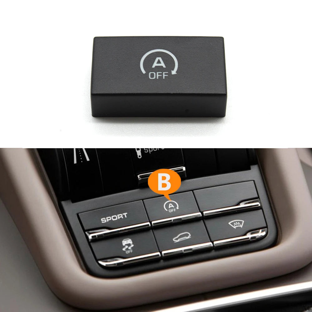 Center Console Replacement Buttons for Porsche Cayenne - 2010 to 2018