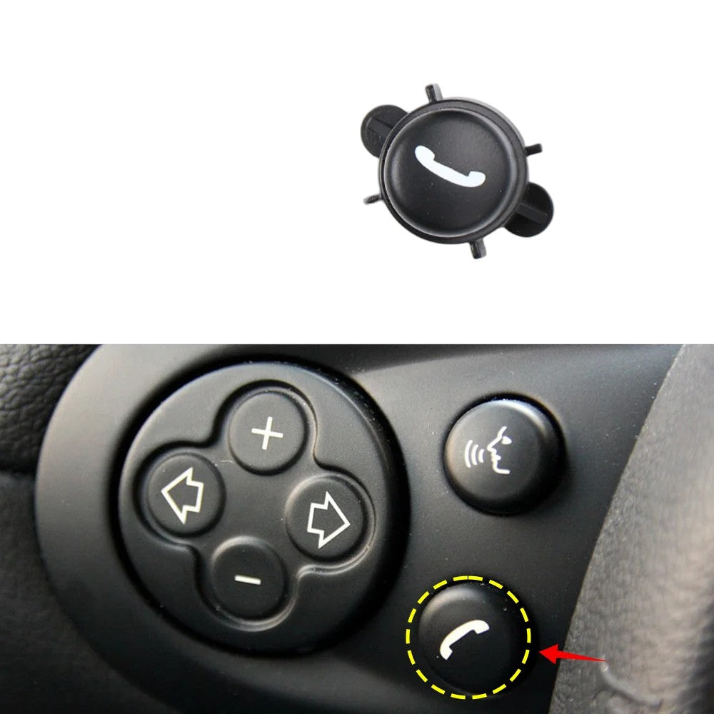 Multifunction Steering Wheel Buttons and Knobs for Mini Cooper R55 R56 R57 R58 R59 R60 - 2007 to 2015 Euro Premium Parts Voice Command (07-15 Models)