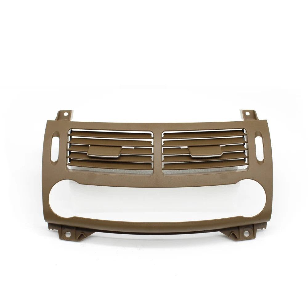 Replacement Air Vents For Mercedes E-Class W211 - 2003 to 2009 Euro Premium Parts Tan Middle Front Air Vent
