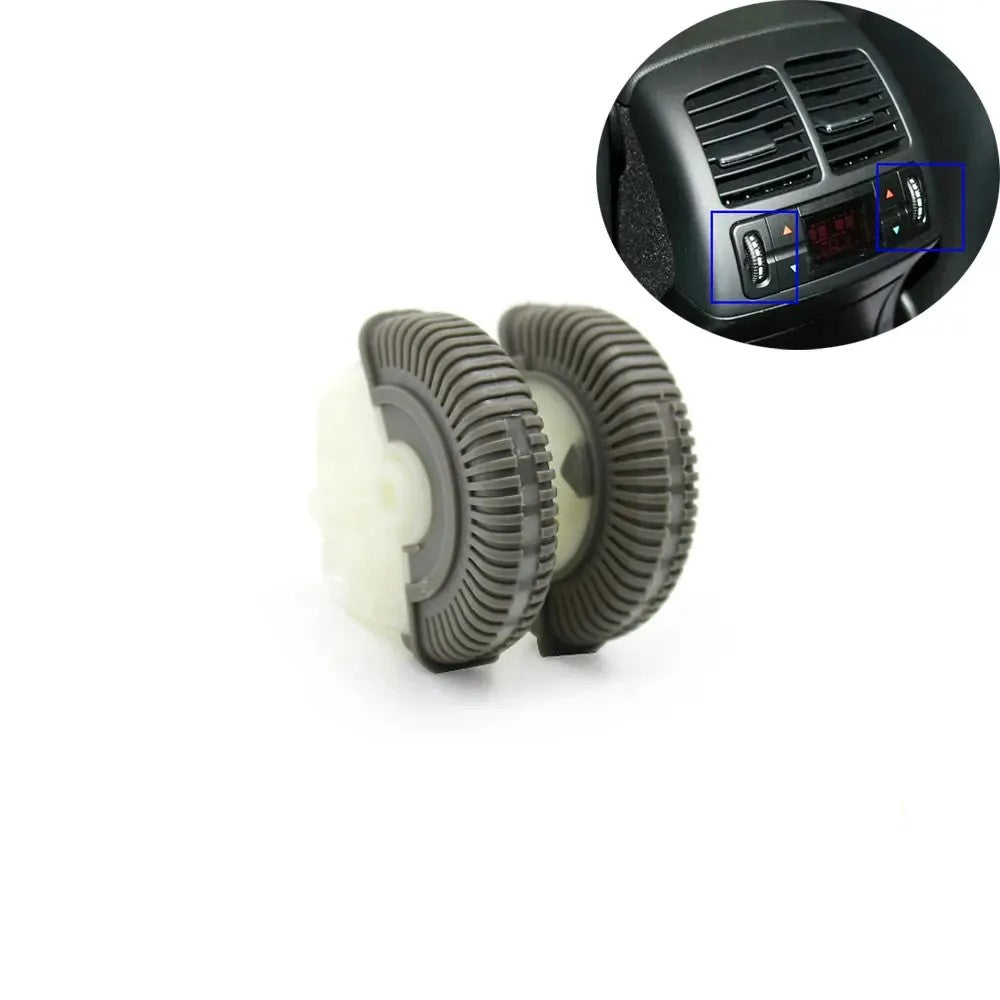 Replacement Air Vents For Mercedes E-Class W211 - 2003 to 2009 Euro Premium Parts Gray Rear Wheels