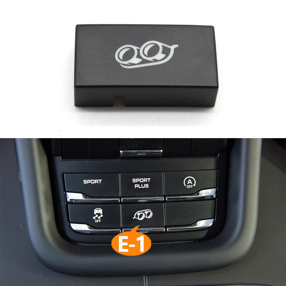 Center Console Replacement Buttons for Porsche Cayenne - 2010 to 2018