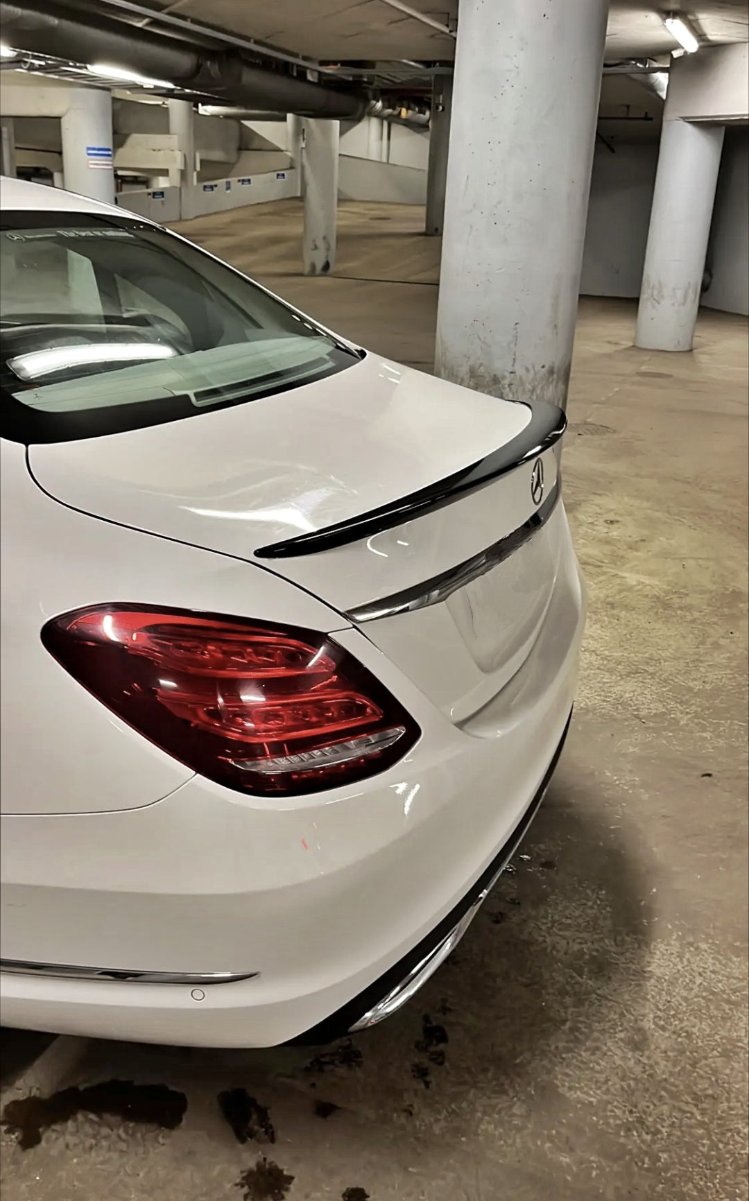 AMG Type Mercedes C-Class Rear Spoiler W205 (2014 to 2021) Mercedes-Benz Euro Premium Parts