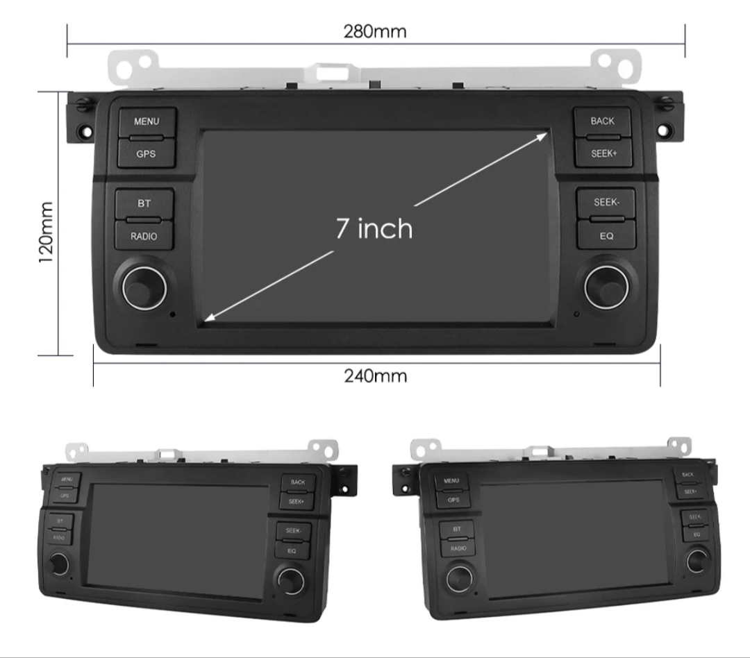Apple Carplay/Android Auto retrofit kit for BMW X5 E53 (1999 to 2006) Euro Premium Parts