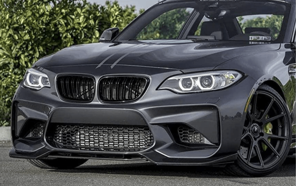 BMW 2 Series F22 black front kidney grilles (2014 to 2022) BMW Euro Premium Parts