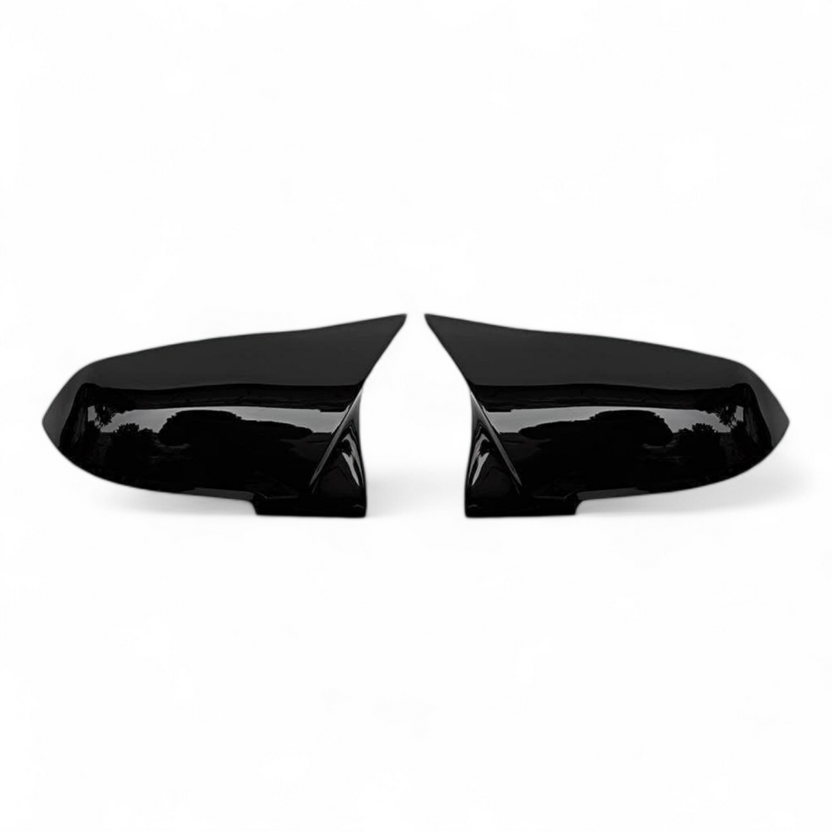 BMW M-look Glossy Black Mirrors Caps for BMW 3 Series F30 - 2010 to 2019 BMW Euro Premium Parts