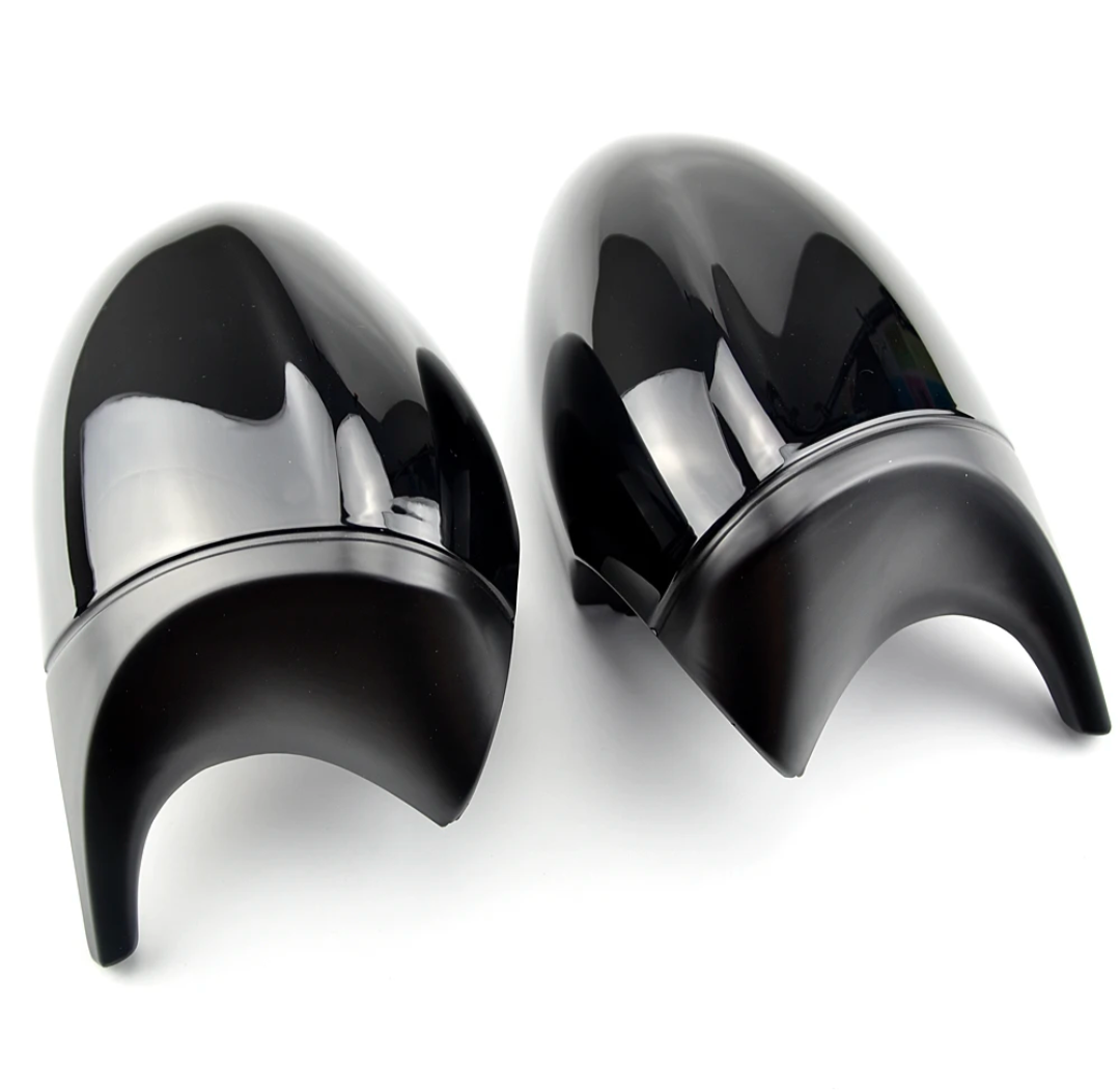 BMW M3-look Glossy Black Mirror Caps for BMW 3 Series E90 E91 E92 E93 - 2006 to 2012 BMW Euro Premium Parts