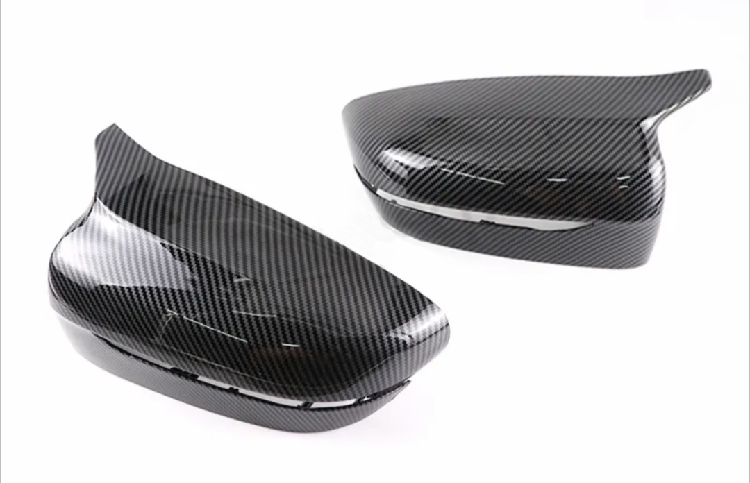 BMW M4 Competition Carbon-look Mirror Caps for BMW 4 Series G22 - 2019 to 2023 BMW Euro Premium Parts