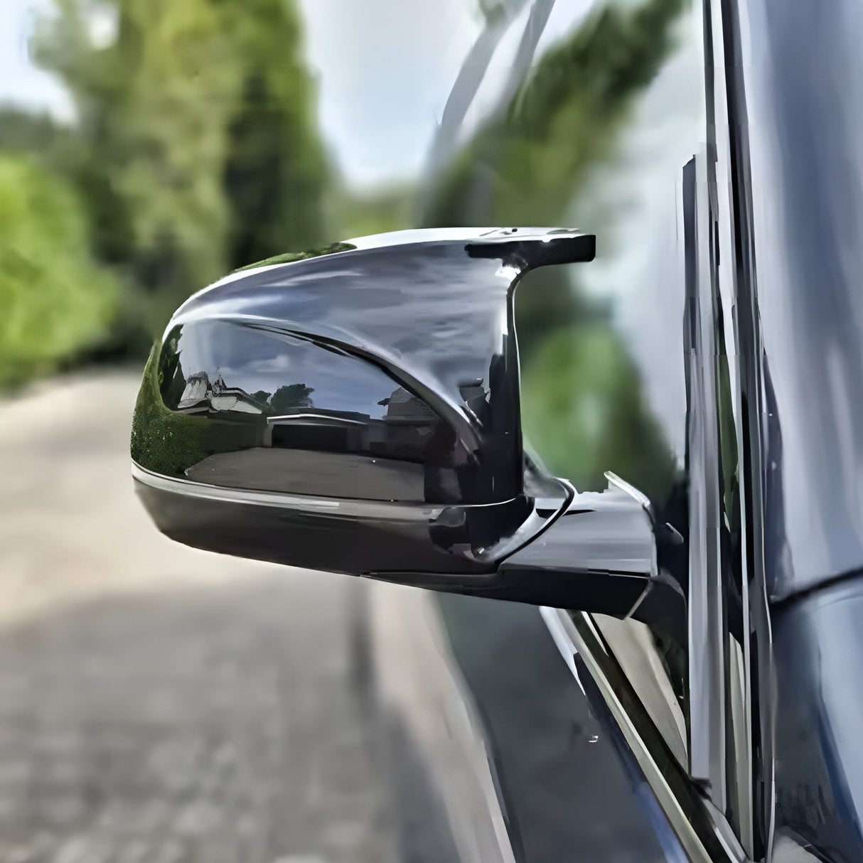 BMW X4 G02 M-look Glossy Black Mirror Caps - 2018 to 2023 BMW Euro Premium Parts