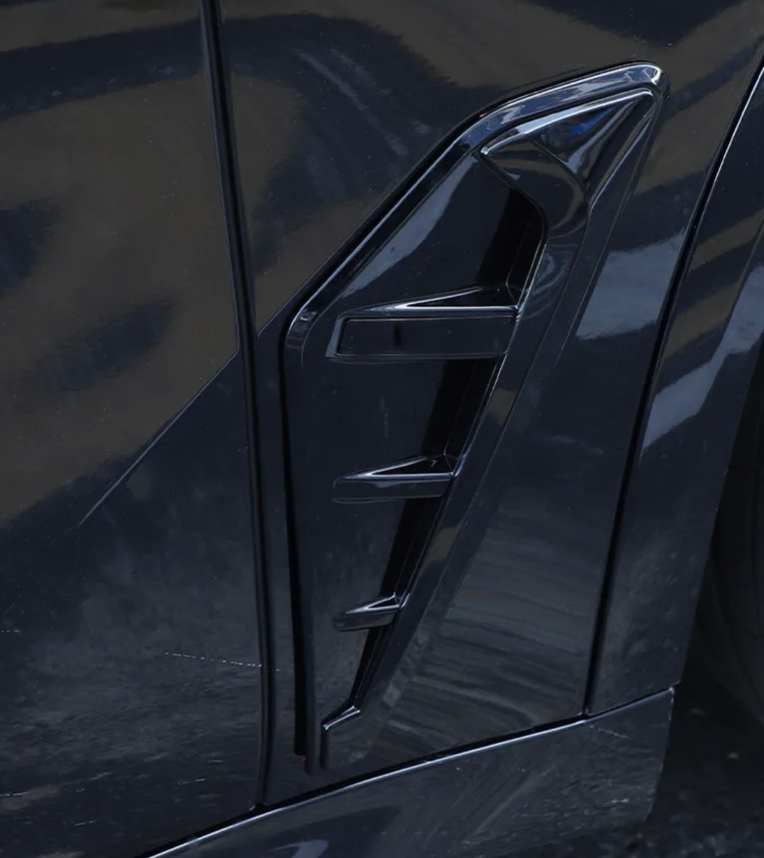 BMW X5 G05 Side grills X5M-look (2018 to 2022) BMW Euro Premium Parts Glossy black