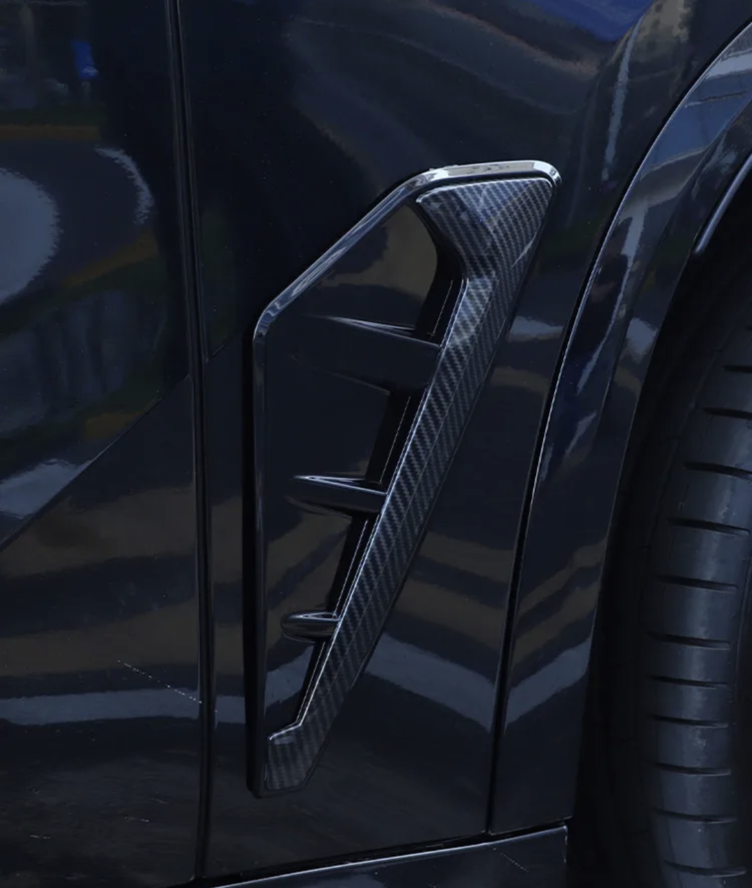 BMW X5 G05 Side grills X5M-look (2018 to 2022) BMW Euro Premium Parts Carbon look