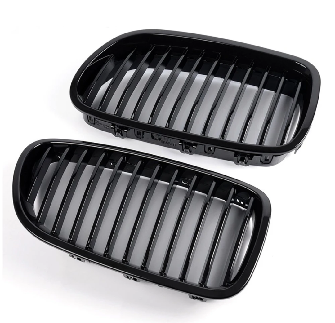 Black Front Grilles for BMW 5 Series F10 F11 (2010 to 2017) BMW Euro Premium Parts