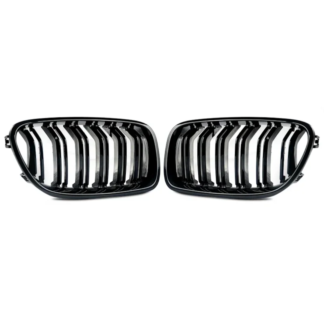 Black Front Grilles for BMW 5 Series F10 F11 (2010 to 2017) BMW Euro Premium Parts