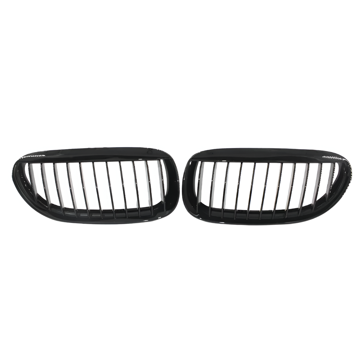Black Front Grilles for BMW 6 Series E63 E64 (2003 to 2010) BMW Euro Premium Parts