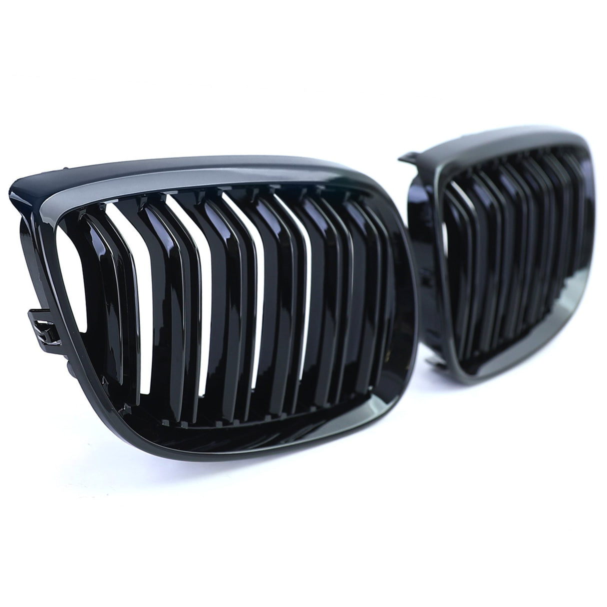 Black Front Kidney Grilles M3-look for BMW 3 Series Coupe E92 E93 (2007 to 2014) BMW Euro Premium Parts