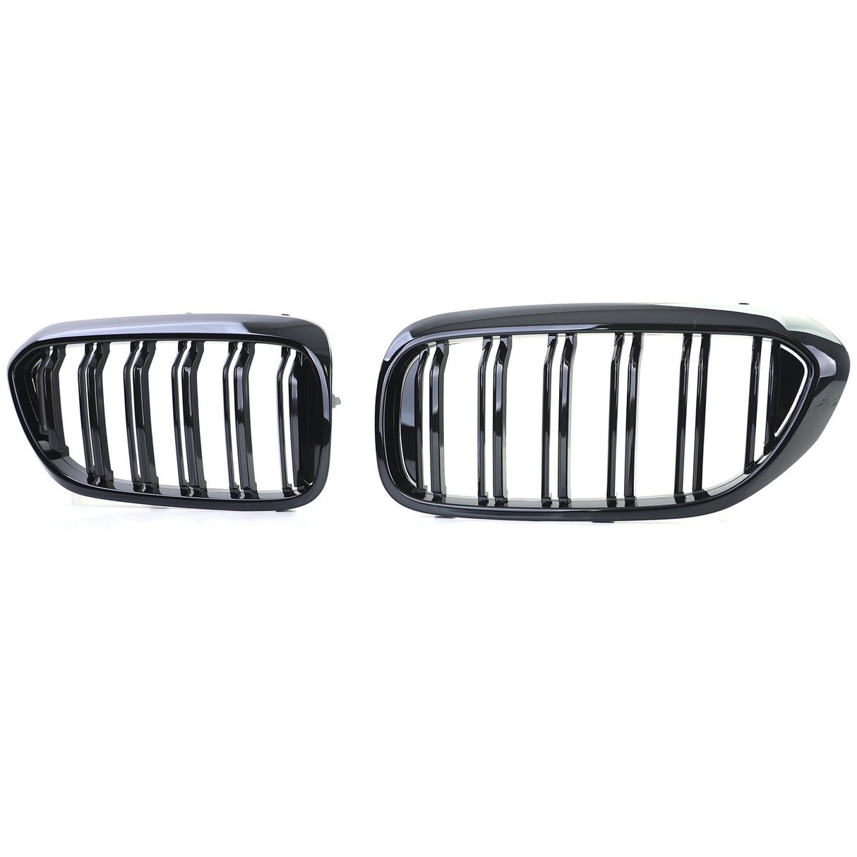 Black Front Kidney Grilles M5 Competition-look for BMW 5 Series G30 (2018 to 2022) BMW Euro Premium Parts