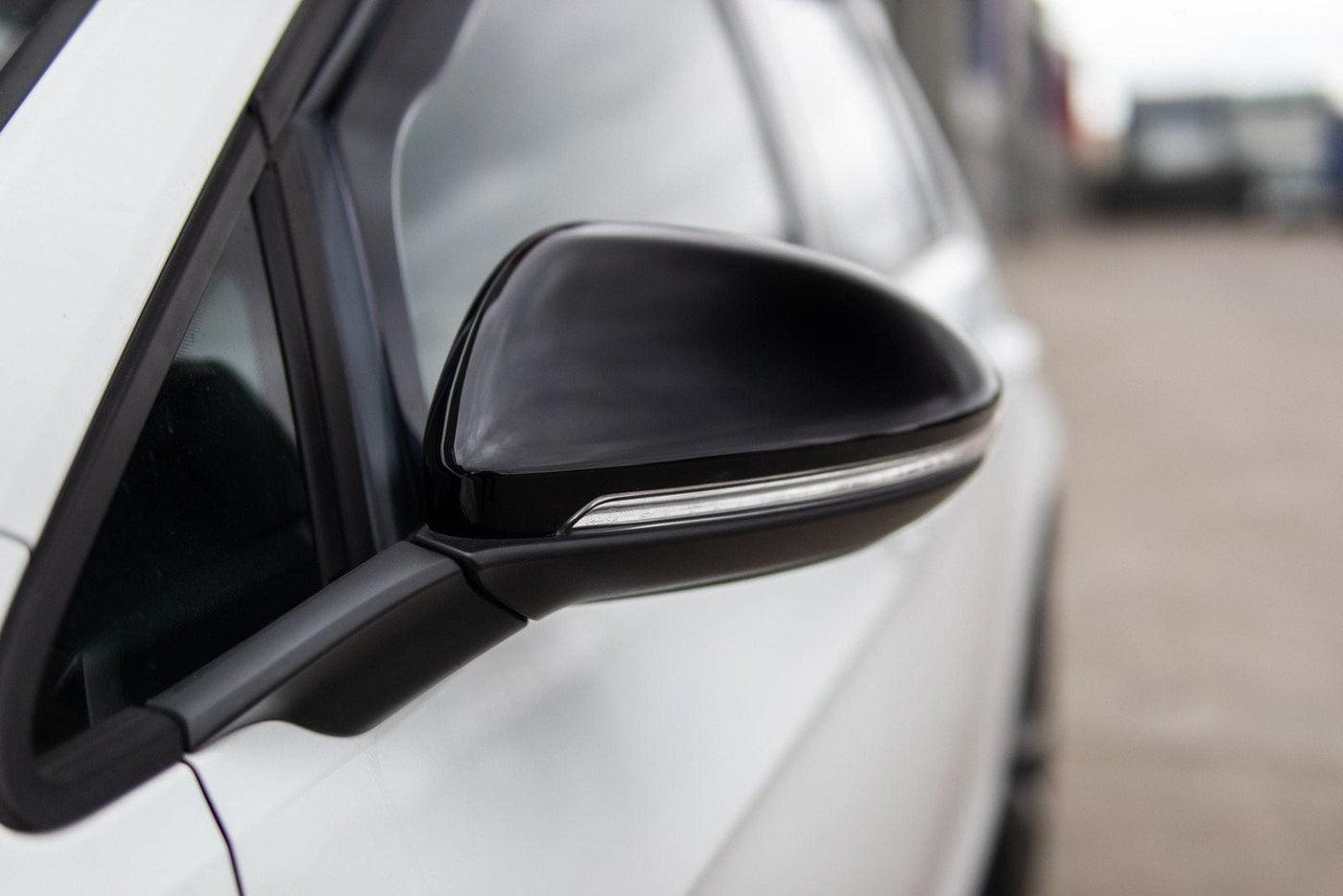 Black Performance Side Mirror Caps For VW Golf Mk7 (2012-2020) VW > Mirrors Euro Premium Parts