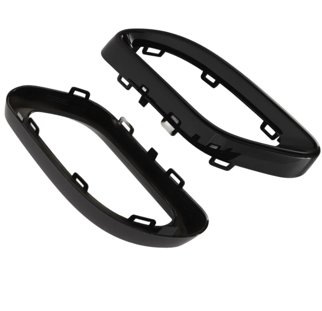 Black Performance exhaust tips for Mercedes-Benz A B C E Class CLS GLE GLC - 2015 to 2022 Mercedes-Benz Euro Premium Parts