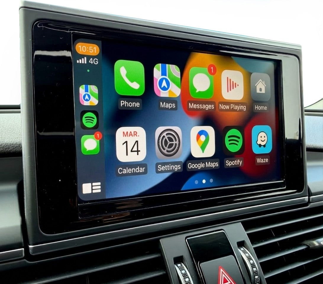 Apple Carplay/Android Auto retrofit kit for Audi A7 S7 RS7 C7 (2010 to 2018) Audi > Carplay Euro Premium Parts