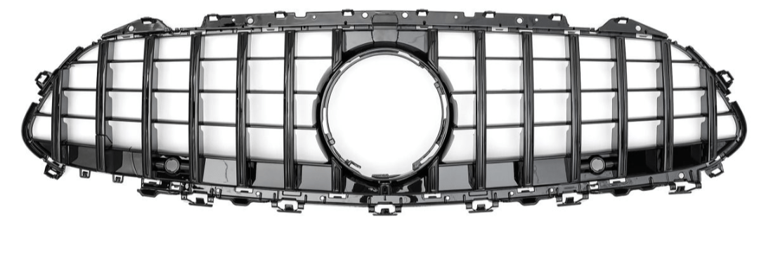 Black Front Panamericana Look Grille for Mercedes CLS C257 (2018 to 2026) Mercedes > Grilles Euro Premium Parts