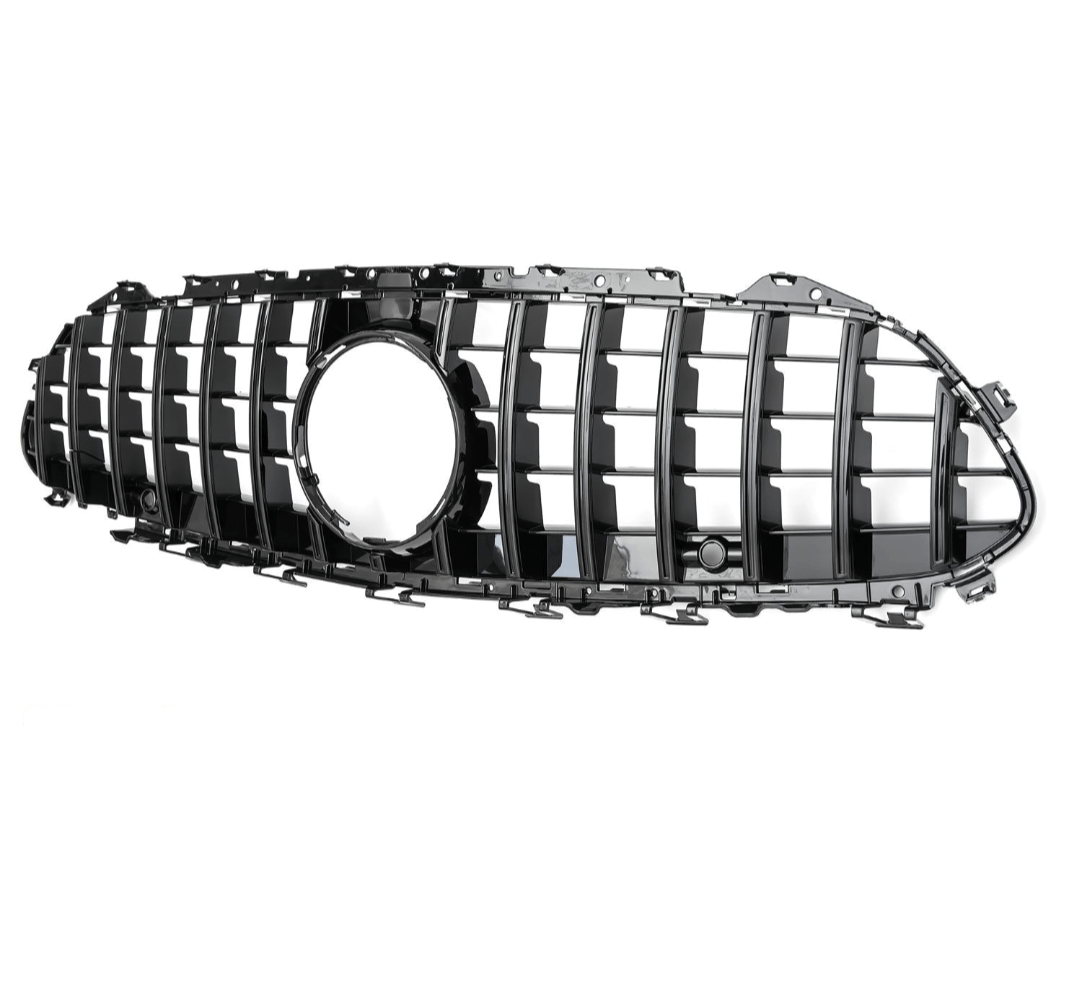 Black Front Panamericana Look Grille for Mercedes CLS C257 (2018 to 2026) Mercedes > Grilles Euro Premium Parts Black