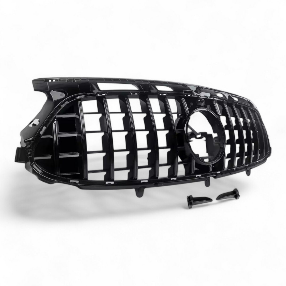Black Front Panamericana Look Grille for Mercedes GLA H247 (2020 to 2026) Mercedes > Grilles Euro Premium Parts