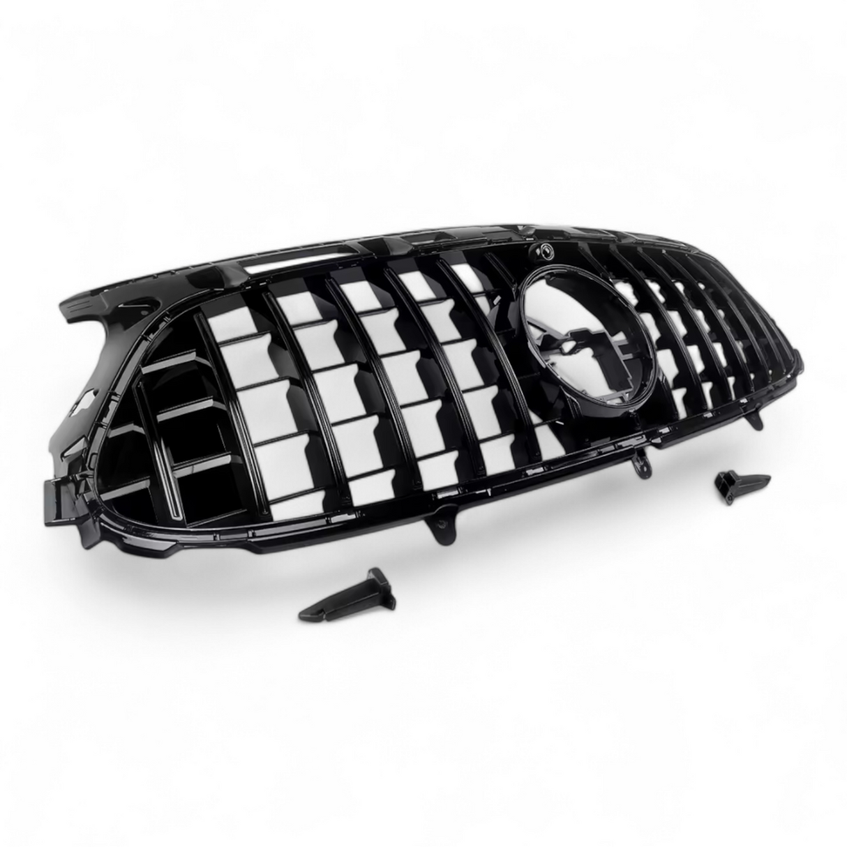 Black Front Panamericana Look Grille for Mercedes GLA H247 (2020 to 2026) Mercedes > Grilles Euro Premium Parts