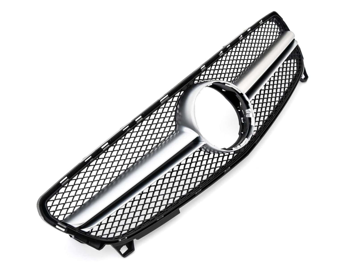 Black Front AMG-Look Grille for Mercedes A-Class W176 (2012 to 2018) Mercedes > Grilles Euro Premium Parts Chrome Facelift (2019-2022)
