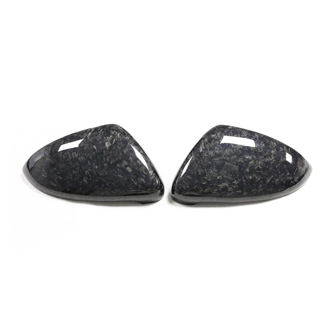 Carbon fiber mirror caps for Volkswagen Golf Mk7 (2012-2020) Euro Premium Parts Forged Carbon