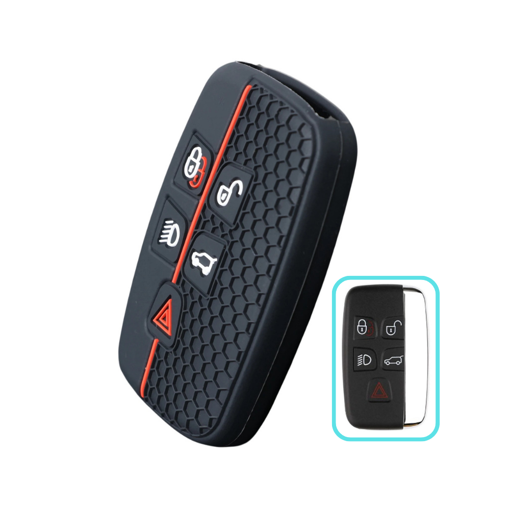 Silicone Land Rover / Range Rover Key Case – Protective Key Fob Cover Key Case Euro Premium Parts Key Type A