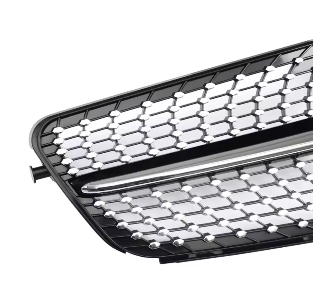 Diamond front grille for Mercedes C-Class W204 (2007 to 2014) Mercedes-Benz Euro Premium Parts