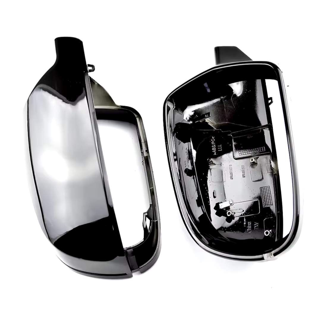 Glossy black mirror caps for Audi A5 B8 and B8.5 (2007 to 2016) Audi Euro Premium Parts