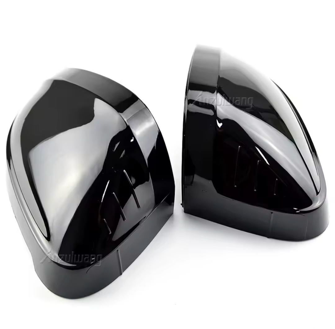 Glossy black mirror caps for Audi A5 B9 (2017 to 2024) Audi Euro Premium Parts Without side assist