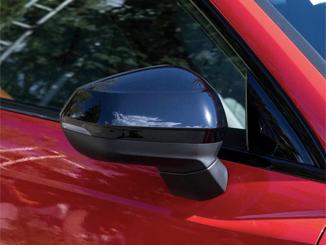Glossy black mirror caps for Audi Q3 and RSQ3 (2018 to 2023) Euro Premium Parts