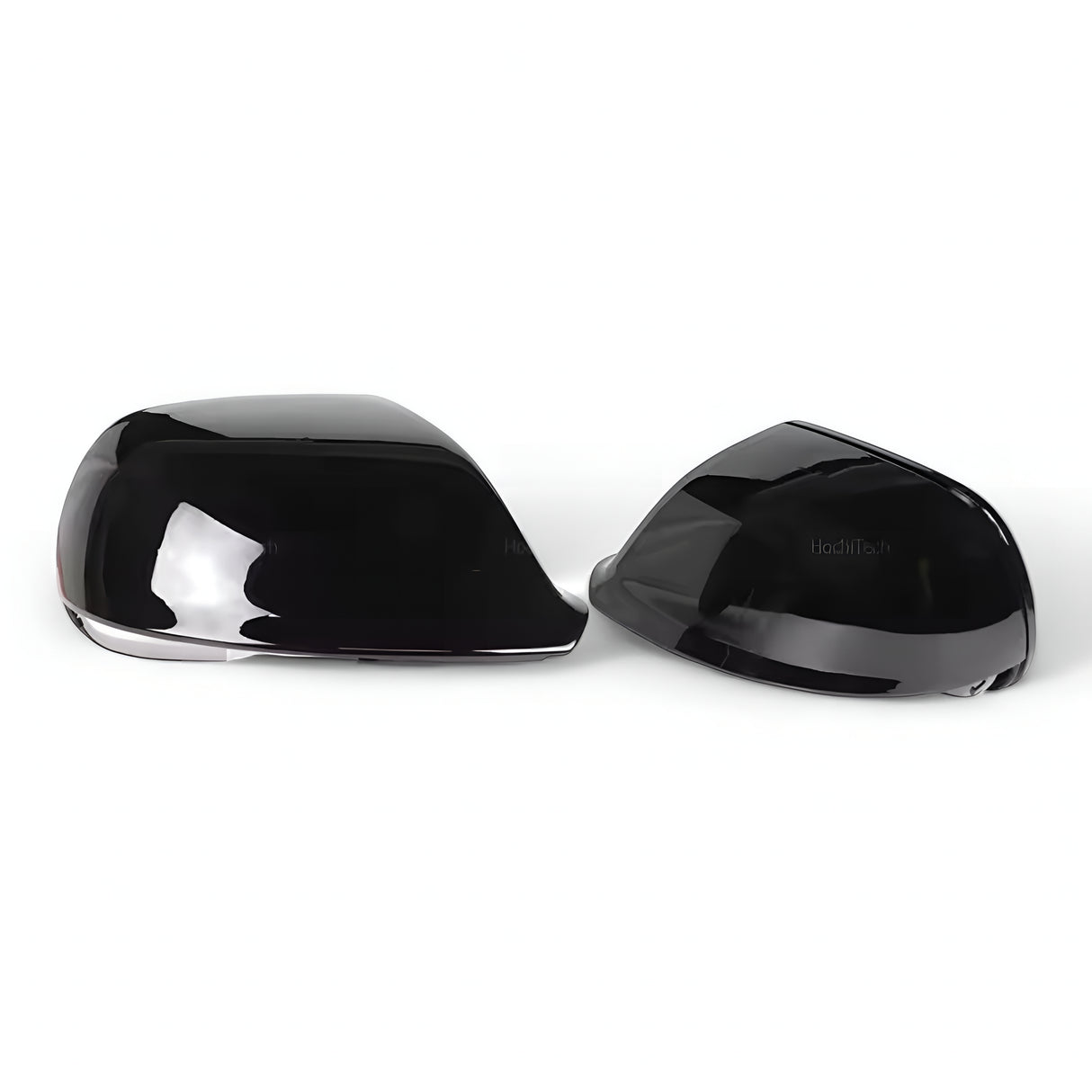 Glossy black mirror caps for Audi Q7 (2010 to 2015) Audi Euro Premium Parts