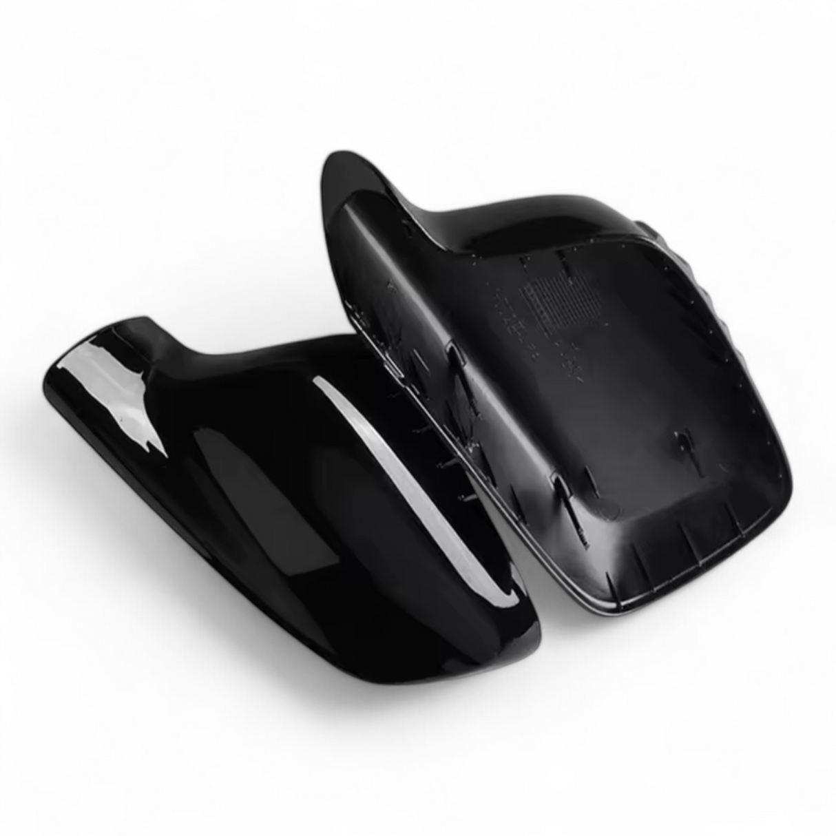 Glossy black mirror caps for BMW 7 Series E65 - 2001 to 2009 BMW Euro Premium Parts