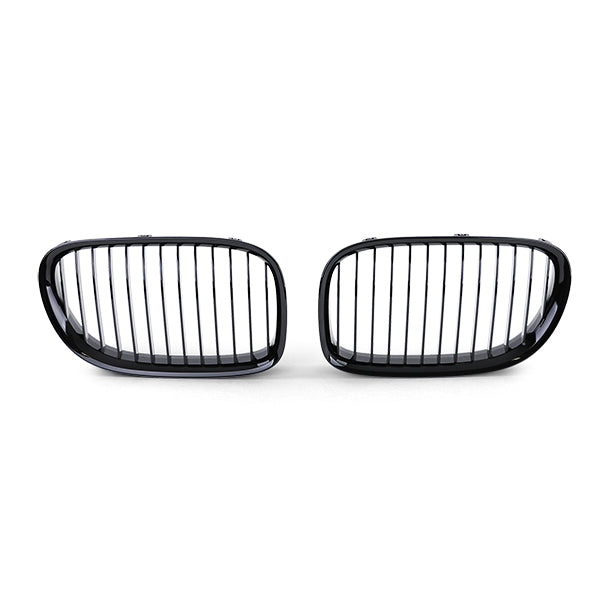 BMW 7 Series F01 F02 Glossy Black Front Grilles (2009 to 2015)