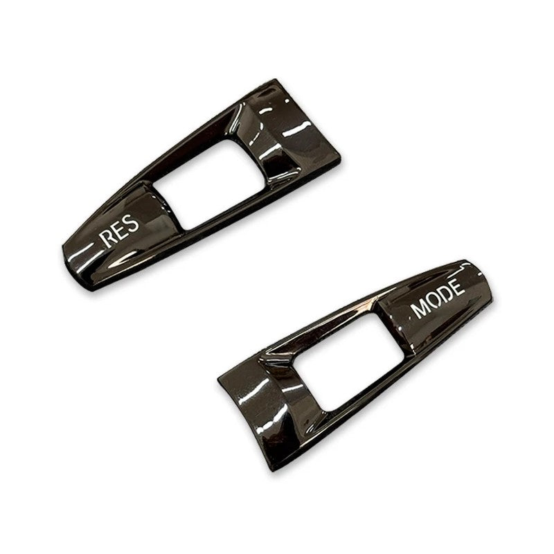 Multifunction Steering Wheel Buttons and Knobs for BMW X2 F39 (2017 to 2021) BMW Euro Premium Parts M-Sport Steering Wheel Set of 2 black button trims